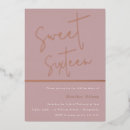 Recherche de rose gold sweet 16 Métallisé