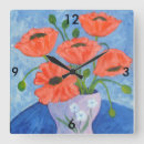 Recherche de coquelicot horloges Peinture