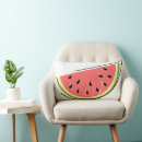 Recherche de tranches de pastèque coussins Cool