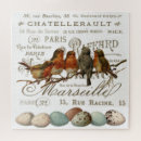 Recherche de oiseaux vintages puzzles Amoureux des oiseaux