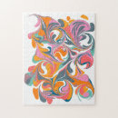 Recherche de art psychédélique puzzles Coloré