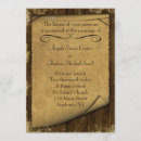 Recherche de parchemin invitations Ancien