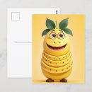 Recherche de banane heureuse cartes postales Amusant