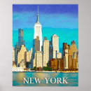 Recherche de manhattan skyline posters New york skyline