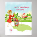 Recherche de golfer posters Pour elle