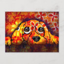 Recherche de yeux de chien cartes postales Dog