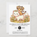 Recherche de chat blanc invitations Pour enfants
