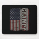 Recherche de drapeau américain vintage tapis souris Fierté américaine