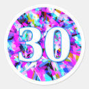 Recherche de numéro 30 autocollants Nombre