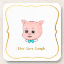 Zoek naar varken onderzetters Grappig