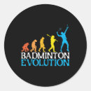 Recherche de de badminton autocollants Joueur
