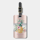 Recherche de pineapple bagages étiquettes Floral