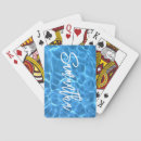 Recherche de nageur jeux de cartes Eau