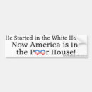 Recherche de pauvre voiture autocollants Obama