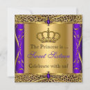 Recherche de leopa invitations Fête d'anniversaire élégante