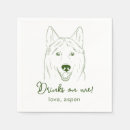 Recherche de husky serviettes Cocktail