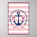 Recherche de bateau et ancre posters Pour elle