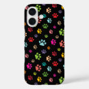 Recherche de chats colorés iphone coques Empreintes de pattes