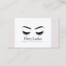 Recherche de affaires de beauté cartes visite Cils