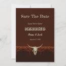 Recherche de western save the dates Crâne taureau