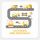 Recherche de grues papier autocollants Jaune