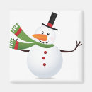 Recherche de foulard magnets Bonhomme de neige