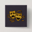 Recherche de masques théâtre badges Comédie