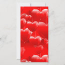 Recherche de ballons en forme de coeur cartes postales Balloons à barres obliques