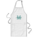 Recherche de bleu turquoise tabliers Monogramme