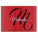 Recherche de rouge et blanc planches à découper Moderne