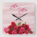 Recherche de rose rouge romantique horloges Pour eux