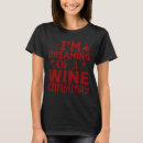 Recherche de rêve de noël tshirts Vin