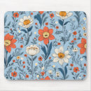 Recherche de motif floral coloré tapis souris Féminin