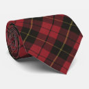 Recherche de tartan rouge cravates Traditionel