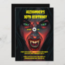 Recherche de yeux effrayants invitations Vampire