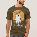 Recherche de vintage chemises brodées Broderie de corgi