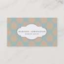 Recherche de damassé turquoise cartes visite Motif