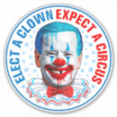 Zoek naar clown gezicht stickers Grappig