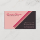 Recherche de affaires de femmes cartes visite Rose