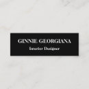 Zoek naar interior decorator visitekaartjes Modern