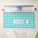 Recherche de forme diamant tapis souris Bleu