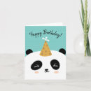 Recherche de panda kawaii vœux cartes Porter