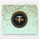 Recherche de confettis tapis souris Monogramme