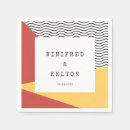 Recherche de pop art serviettes Géométrique