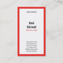 Recherche de rouge et noir cartes visite Pour lui