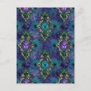 Recherche de plume de paon cartes postales Violet