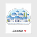 Recherche de vintage travel autocollants Grèce