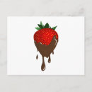 Recherche de chocolats cartes postales Fraise