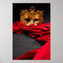 Recherche de masque de carnaval posters Noir