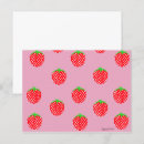 Recherche de fruits rouges cartes postales Fraise